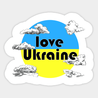 love Ukraine Sticker